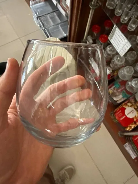 Стакан-бокал округлый (stemless)
