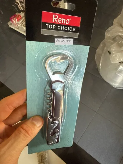Открывашка + штопор Reno Top Choice